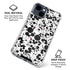 Disney Mickey Mouse Face Pattern iPhone 15 Clear Case
